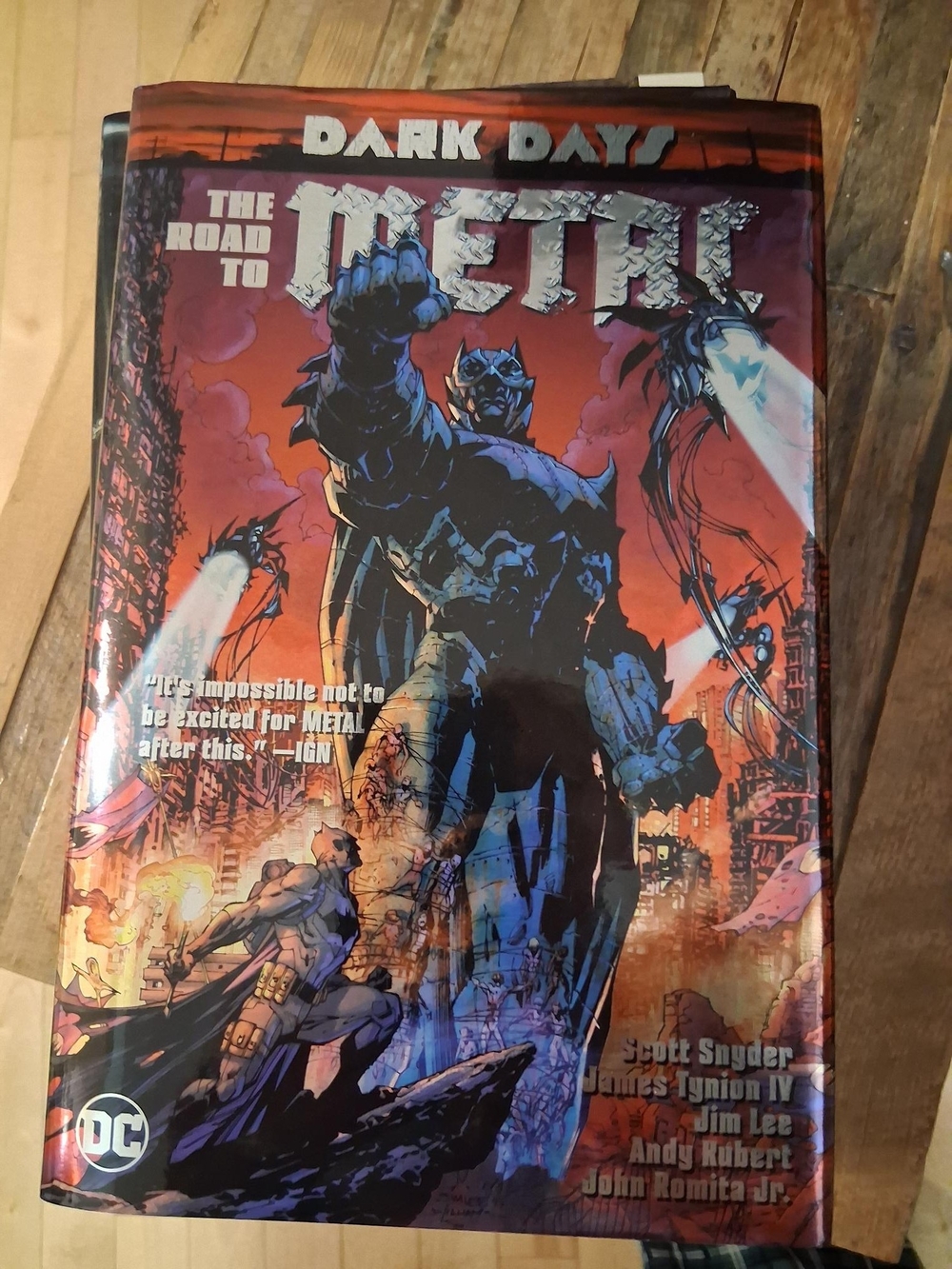 DC Dark Days: The Road to Metal Book
